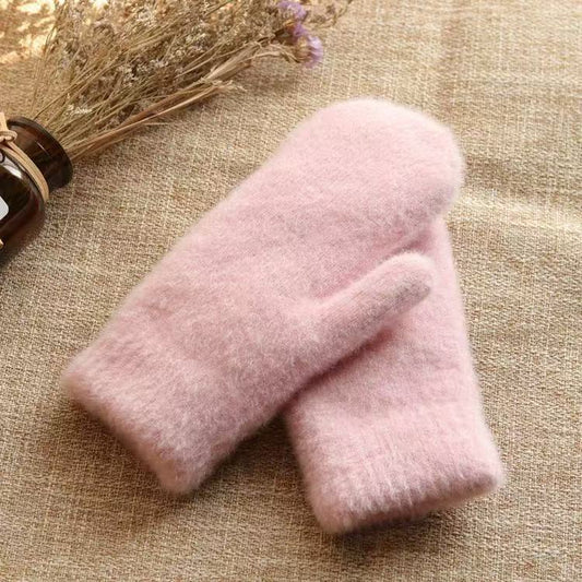Fleece Lined Winter Gloves for Outdoor Sports and Daily Wear