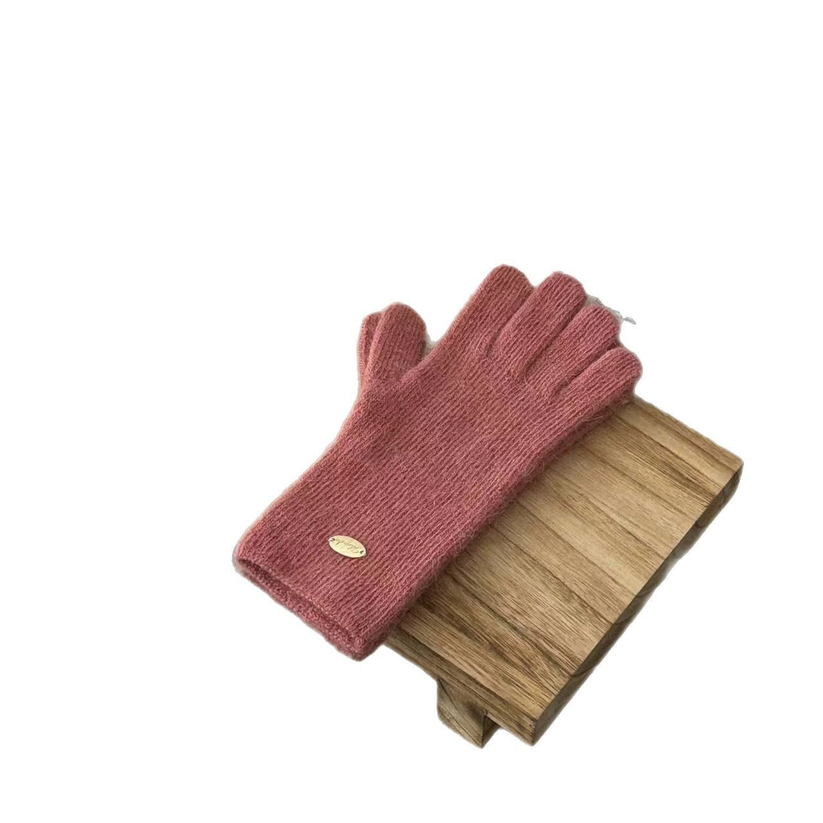 Merino Wool Winter Gloves with Warm Lining for Outdoor Use